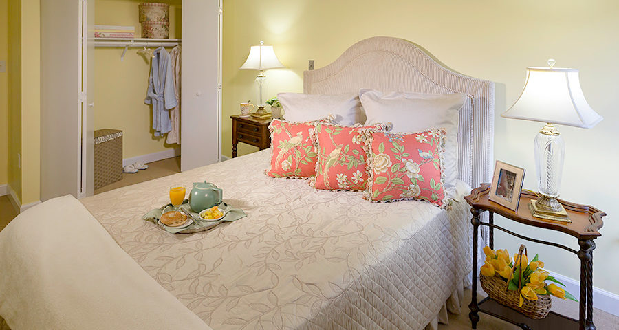bedroom at Potomac Place